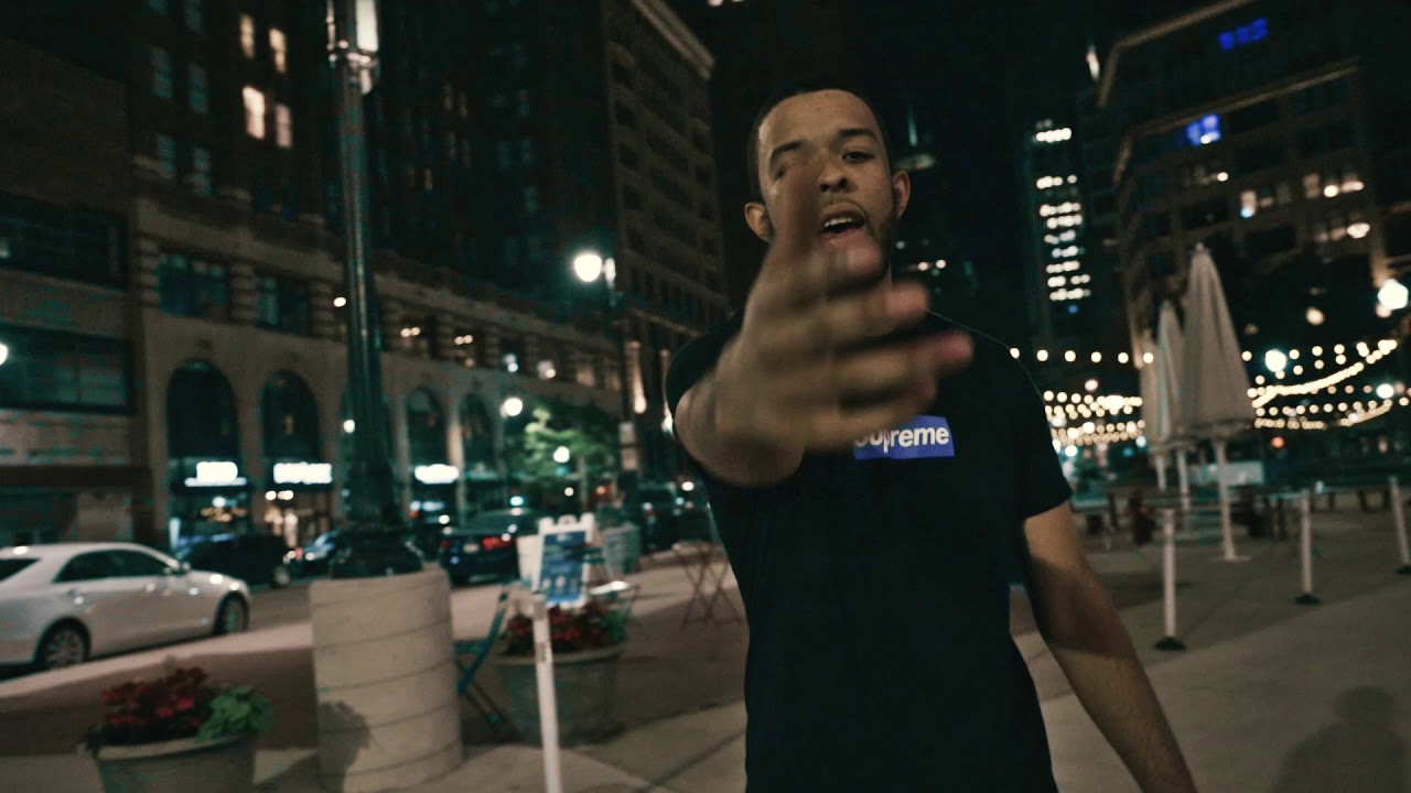 Still frame from the Fun music video by Teshani